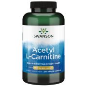 Swanson Acetyl L-Carnitine 500 mg 240 Veg Capsules Front of bottle
