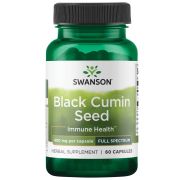Swanson Black Cumin Seed 400 mg 60 Capsules