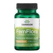 Swanson Femflora Probiotic for Women 9.8 Billion CFU 60 Capsules