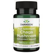 Swanson Full Spectrum Chaga Mushroom 400mg 60 Capsules