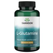 Swanson L-Glutamine 500mg 100 Capsules