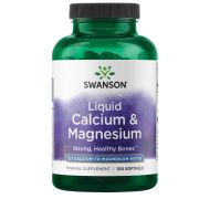 Swanson Liquid Calcium & Magnesium 100 Softgels