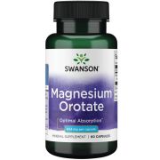 Swanson Magnesium Orotate 654mg 60 Capsules