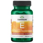 Swanson Natural Vitamin E 200iu (134.2 mg) 100 Softgels