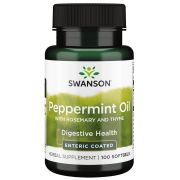Swanson Peppermint Oil with Rosemary and Thyme 100 Softgels