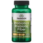 Swanson Probiotic+ Prebiotic Fiber 500 Million CFU 60 Veggie Capsules