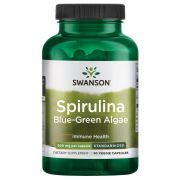 Swanson Spirulina Blue-Green Algae 500 mg 90 Veg Capsules