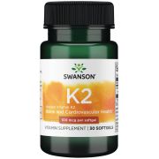 Swanson Vitamin K2 Natural 100 mcg 30 Softgels