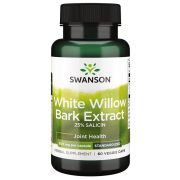 Swanson White Willow Bark Extract 500 mg 60 Veggie Capsules
