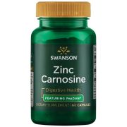 Swanson Zinc Carnosine Featuring Pepzingi 60 Capsules
