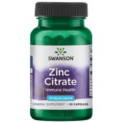 Swanson Zinc Citrate 30 mg 60 Capsules