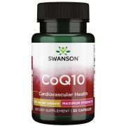 Swanson Coq10 Maximum Strength 200 mg Capsules Front of bottle
