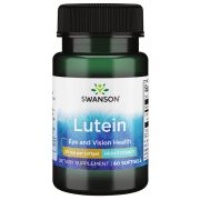 Swanson Lutein 20 mg Softgels Front of bottle