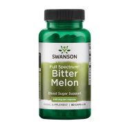 Swanson Bitter Melon 500 mg 60 Capsules Front of bottle
