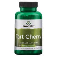 Swanson Tart Cherry 500 mg 120 Capsules Front of bottle
