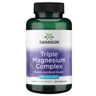 Swanson Triple Magnesium Complex 400 mg 100 Capsules
