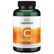Swanson Vitamin C with Rose Hips 1,000 mg 90 Capsules