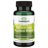Swanson Full Spectrum Kudzu Root 500 mg 60 Capsules Front of bottle
