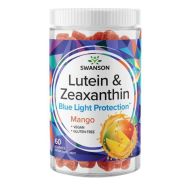 Swanson Lutein & Zeaxanthin Gummies, Mango Flavoured 60 Gummies