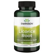 Swanson Licorice Root 450 mg 100 Capsules Front of bottle
